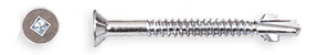 Super Wing Self Drilling Screws-Bright Zinc