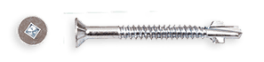 Super Wing Self Drilling Screws-Bright Zinc