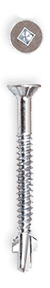 Super Wing Self Drilling Screws-Bright Zinc