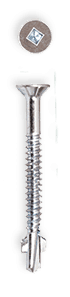 Super Wing Self Drilling Screws-Bright Zinc